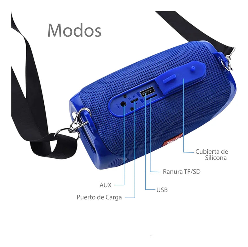 Parlante Altavoz Bluetooth Tws Sonido De Alta Fidelidad Negro