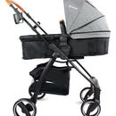 Coche Bebés Travel System Bebesit Coche Moises Color Gris