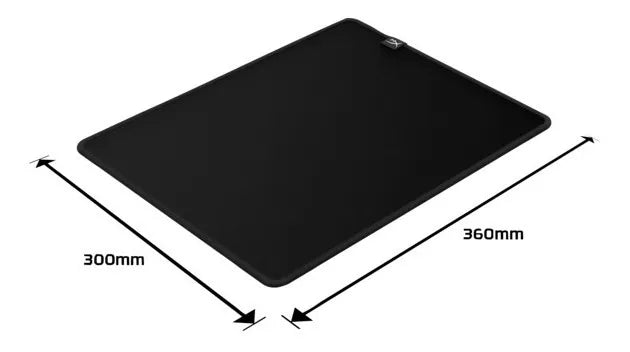 Mousepad Gamer Hyperx Cloth Pulsefire M - 300mm-360mm-4mm Negro