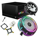 Fan Cooler Disipador Rgb Intel Y Amd 120mm Ventilador Pc Ufo