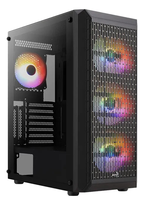 Gabinete Gamer Aerocool Beam 4 Ventiladores Argb Rgb