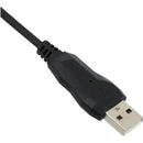 Audifonos Diadema Usb Ligera Con Control Volumen Jaltech Q5 Color Negro