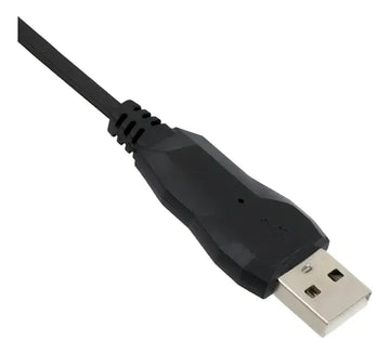 Audifonos Diadema Usb Ligera Con Control Volumen Jaltech Q5 Color Negro