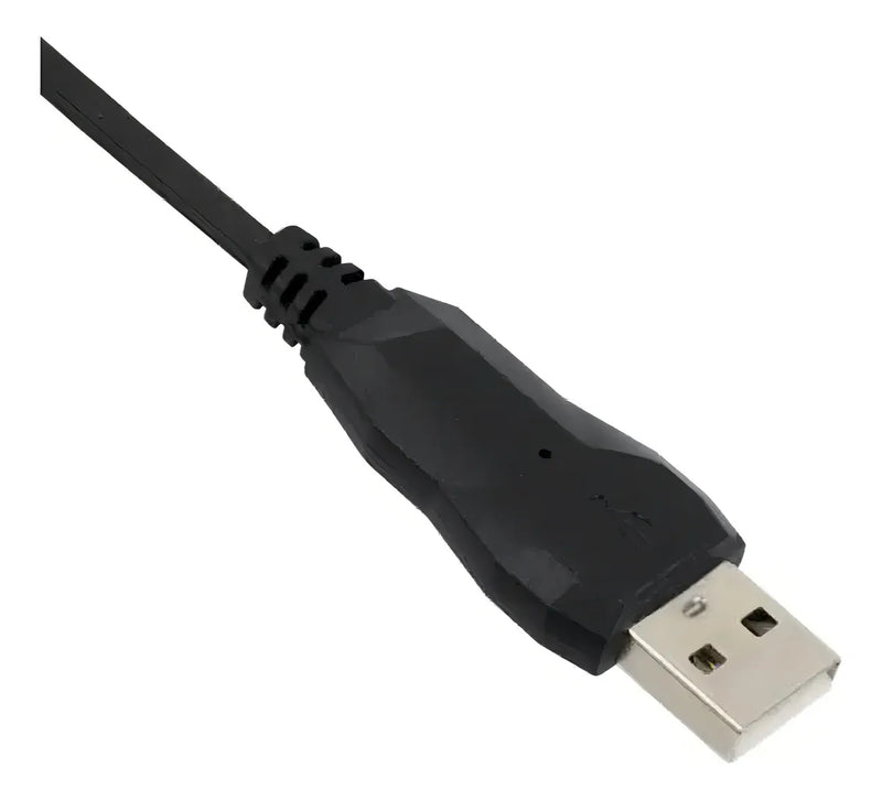 Audifonos Diadema Usb Ligera Con Control Volumen Jaltech Q5 Color Negro