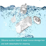 Aspirador Nasal Para Bebe Succión Eléctrica De Nariz Blanco