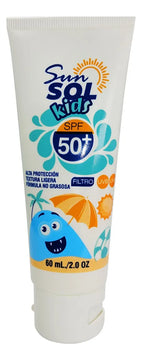 Protección Solar Sun Sol Kids Spf50+ Alta Protección 60ml