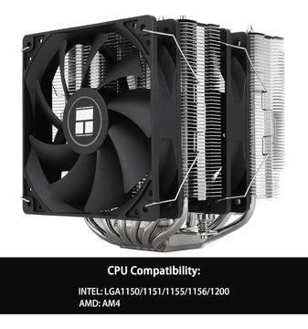 Enfriador De Aire De Cpu Thermalright Peerless Assassin 120 Pa120 Se