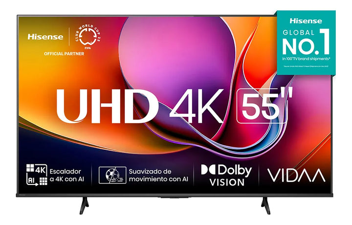 Televisor Hisense Smart 55 Uhd 4k 55a6nv