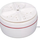 Mini Lavadora Portátil Diseño Plegable Ciclo Automático Blanco