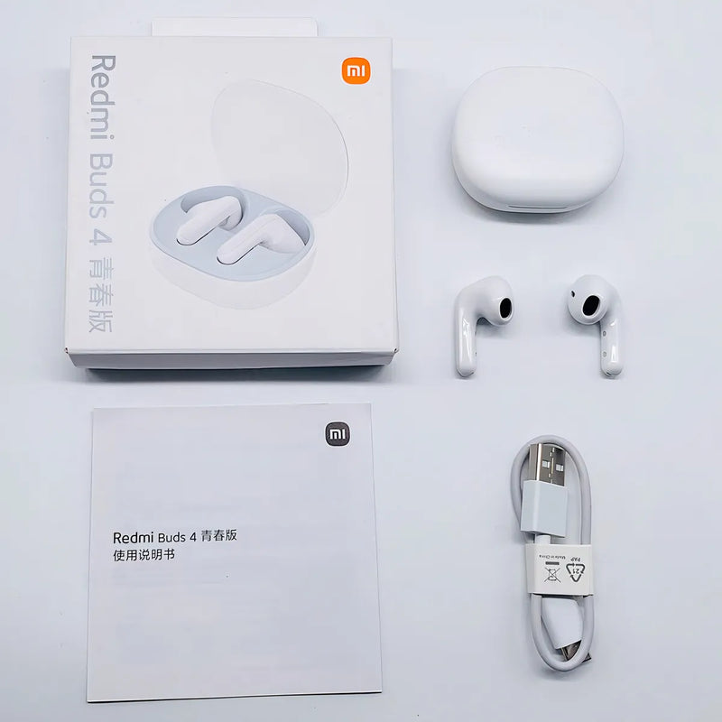 Audífonos Inalámbricos Redmi Buds 4 Lite Bluetooth 5.3 Color Blanco