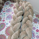Bumper Trenza Cuna Bebé - 3 Hebras Bumper Trenza Cuna Bebé Babytrencitas Todos Los Colores