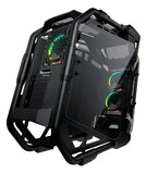 Armario Gamer, modelo Cratus - Ref.385LMS0.0001 Color Negro