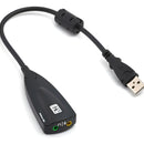 Tarjeta De Audio Usb Externa 7.1 Canales Sonido Y Micrófono