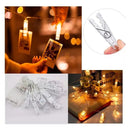 Luz Led Pinza Fotos X10 Luces Gancho Extensión Decorativa A
