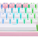 Teclado Redragon Fizz Pro Wireless K616-rgb White/pink Teclado Blanco-rosa Idioma Español