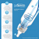 Dr Browns 3 Biberones Anti-colicos 8oz /250ml, 0m+ !