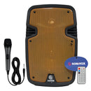 Parlante Sonivox Vs-ss2135 Portátil Con Bluetooth Negra Color Negro