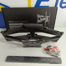 Soporte Televisor Tv 32 75 Pulgadas Doble Brazo Fino Grueso Negro