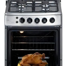 Cocina A Gas Indurama Modelo Bilbao 4 Hor/ Inox/ Con Grill