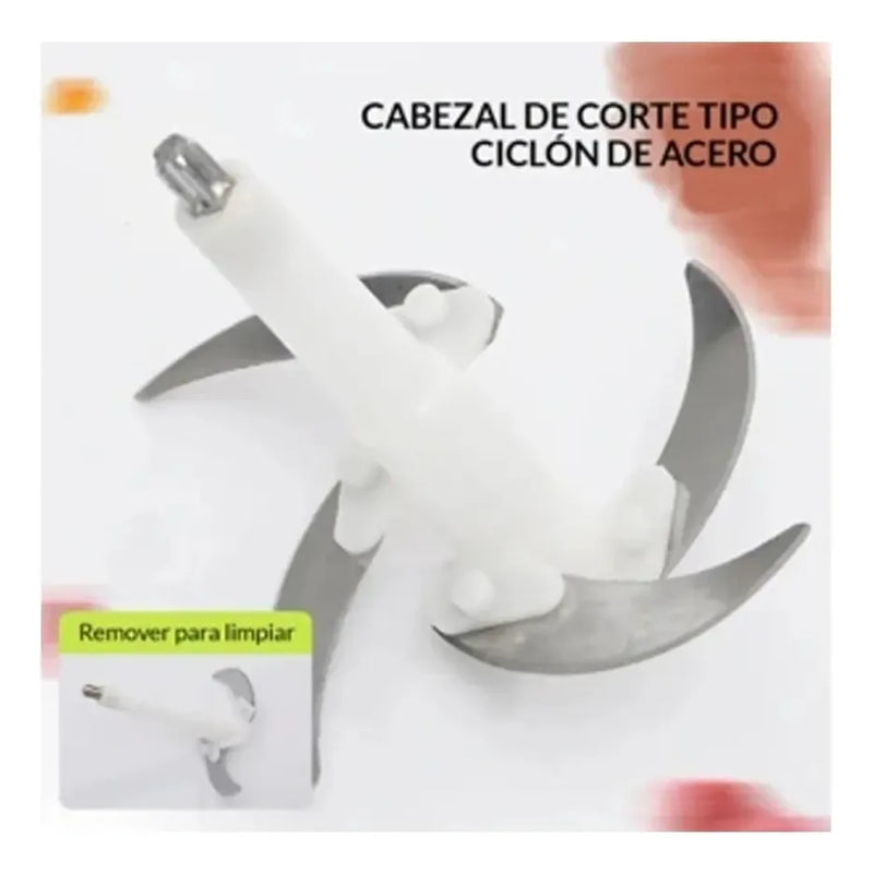 Picatodo Eléctrico Triturador Alimentos Carne Verdura Frutas Segun Disponibilidad.