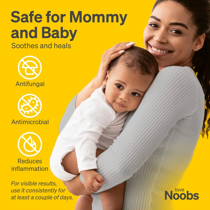 Lovenoobs - Tazas De Lactancia Plateadas, Protectores Calman