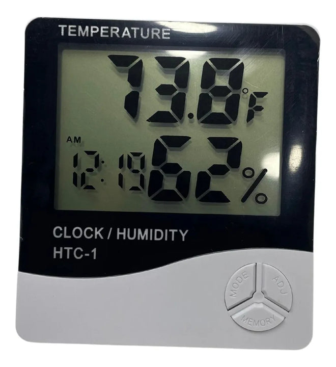 Medidor Humedad Termohigrómetro Digital Termómetro Ambiental