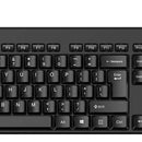 Teclado Genius QWERTY español color negro