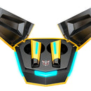 Audífonos Tws In-ear Gamer Inalámbricos Onikuma T32 Amarillo