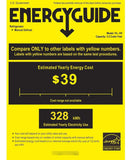 Mini Refrigerador 3.2 Pies Cúbicos 2 Puertas Plateado