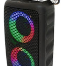Parlante Torre Sonido Cabina 10w Bluetooth Aux Tf Recargable Negro
