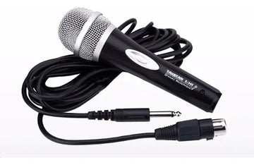 Microfono Dinamico Takstar E340 Super Cardioide Con Cable Color Negro