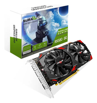 Tarjeta Grafica Surallow Rx 580 De 8 Gb, 2048sp