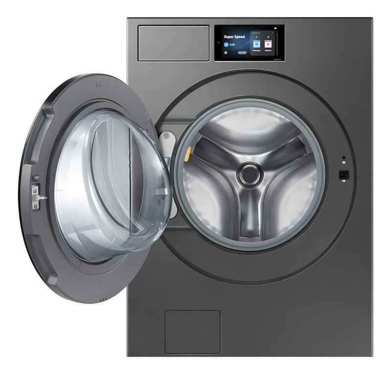 Samsung Lavadora Bespoke 26kg Frontal C/ Ai Wash Cinza Color Gris
