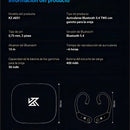 Modulo Kz Ae01 Gancho Inalámbricos Bluetooth 5.4 C Pin Color Negro Luz Negro