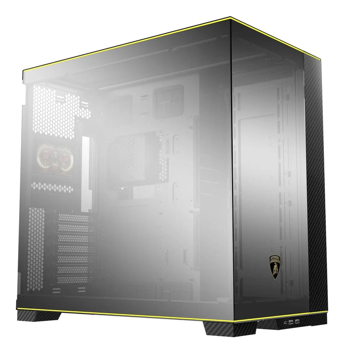 Caja Pc Lian Li O11d Evo E-atx Negra Fibra De Carbono Rgb