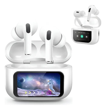 Audífonos Pro 2da Gen Pantalla Táctil Para Iphone Android Blanco