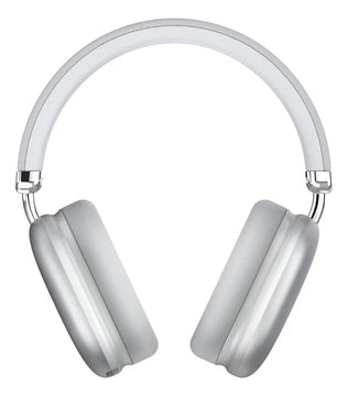 Audífonos Bluetooth Inalámbricos Movisun K20 Diadema Color Plateado