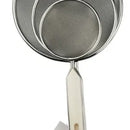 Juego De 3 Coladores Nylon Plateado