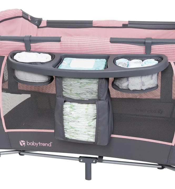 Sistema De Viaje Passport Cargo De Bambú Gris Con Moisés