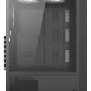 Gabinete Gamer Iceberg Flow C Dark Edition 6 Fans No Led Negro