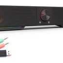 Altavoz Redragon Darknets Gs570 Rgb con barra de sonido, color negro