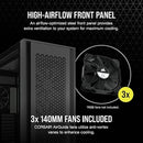 Gabinete Corsair 7000d Airflow Atx Torre Completa Negro