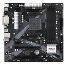 Motherboard Asrock B450m Pro4-f Socket Am4 M.2 Ddr4 Mother Color Negro