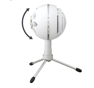 Micrófono Blue Snowball Ice Condensador Cardioide color blancoS