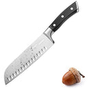 Cuchillo Santoku 7 , Acero Alemán, Compatible Con Carne, Ver