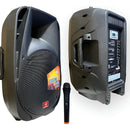 Cabina Activa Recargable American Sound 15pulgadas + Mic