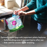 Dapple Bolsas Esterilizadoras De Microondas Para Biberones,