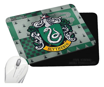 Pad Mouse Rectangular Harry Potter Slytherin Potterhead Negro