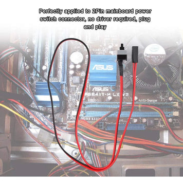 Interruptor Jumper Chasis De Ordenador Cable Interrupto...