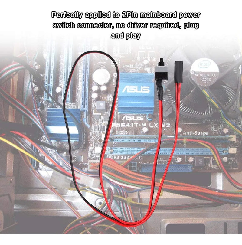 Interruptor Jumper Chasis De Ordenador Cable Interrupto...